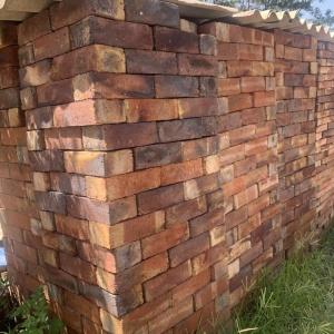 Gạch cổ xây đình chùa  kt 300x145x90mm